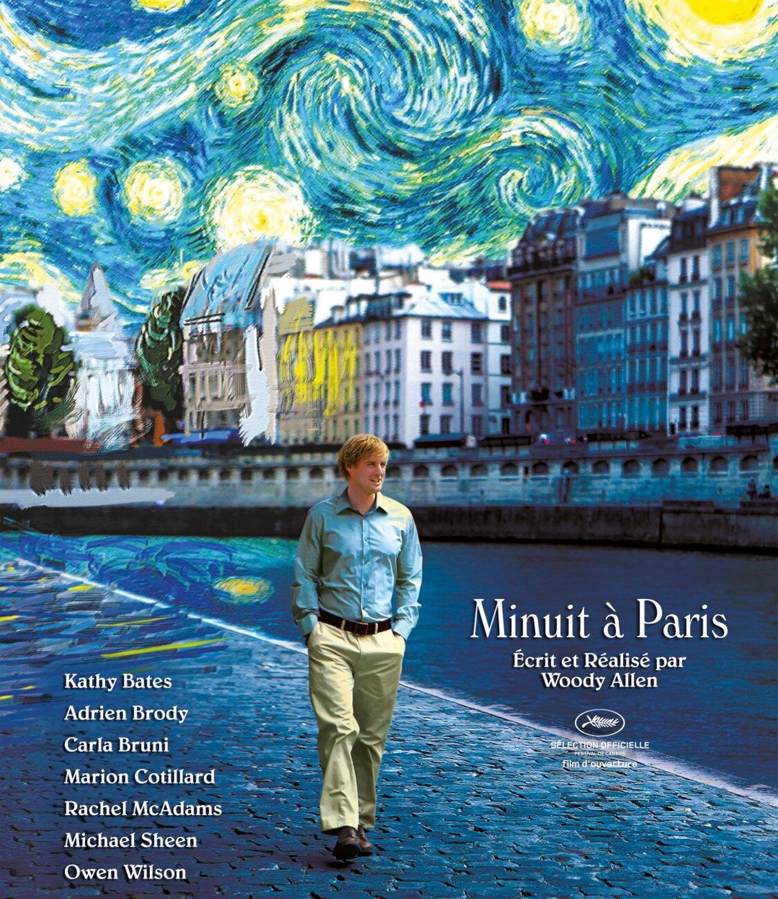 фильм полночь в Париже