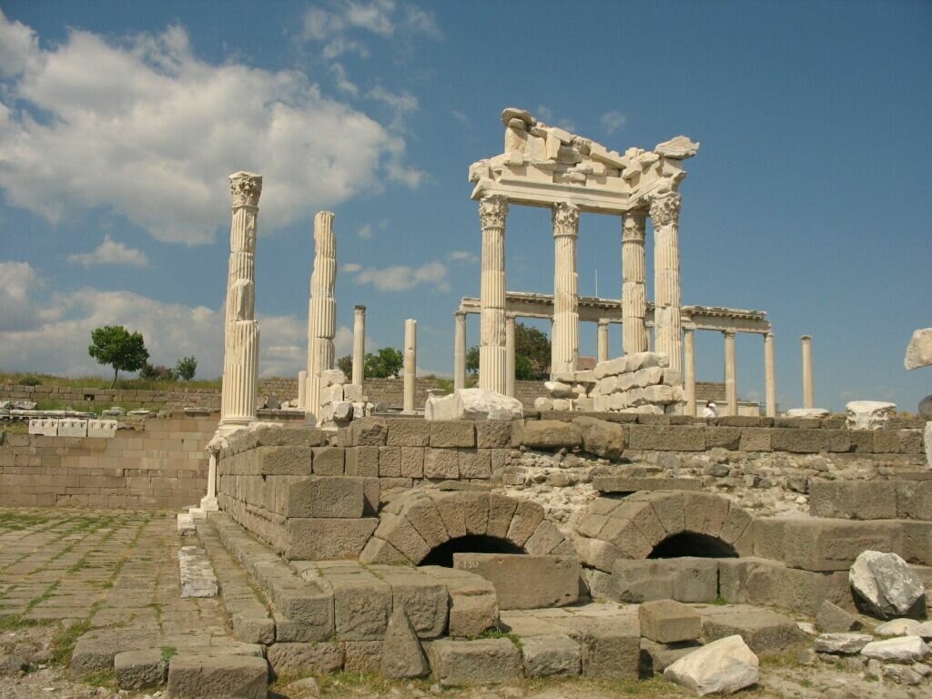 Руины древней Трои