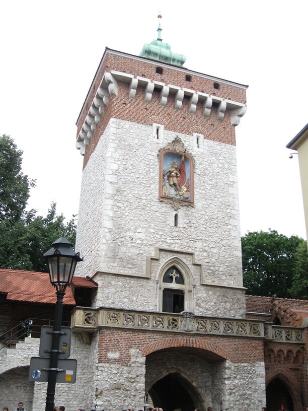 Флорианские ворота Краков