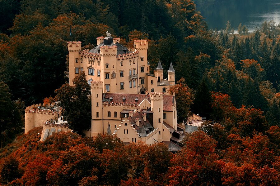 красивый замок в Германии